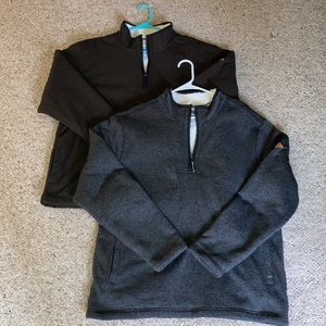 Men Orvis Quarter Zip Bundle (XL)